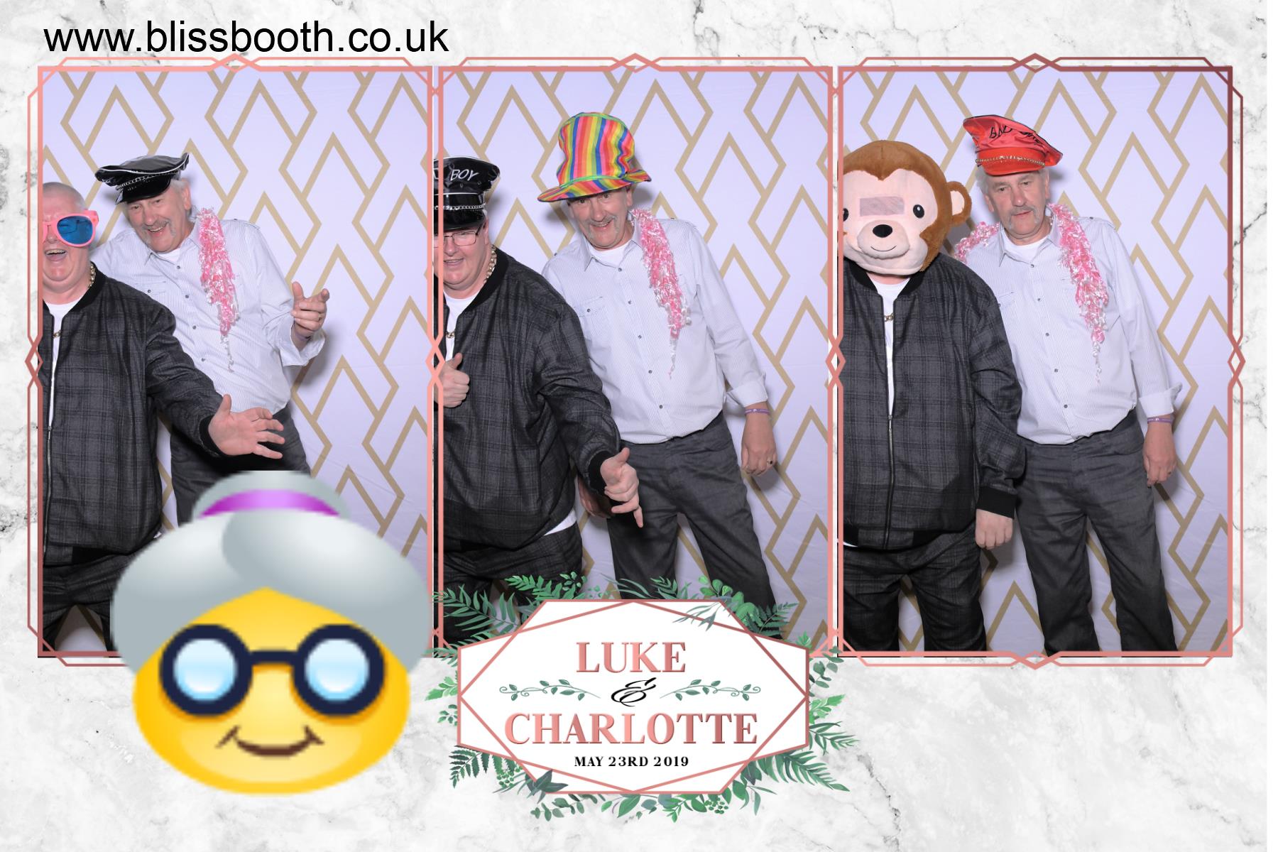 Luke and Charlotte | View more photos from the event at gallery.blissbooth.co.uk/u/BlissBooth/Luke-and-Charlotte